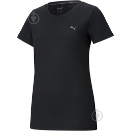   PUMA Чорна жіноча футболка  PERFORMANCE TEE W 520311/01