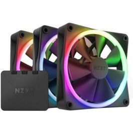 NZXT F120 RGB Triple Pack Black (RF-R12TF-B1)