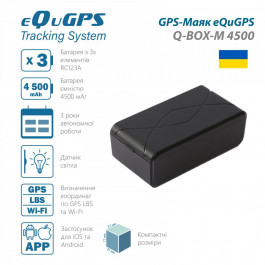 eQuGPS Q-BOX-M 4500 (Без SIM)