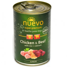 Nuevo Junior Chicken & Beef 400 г (4250231595097)