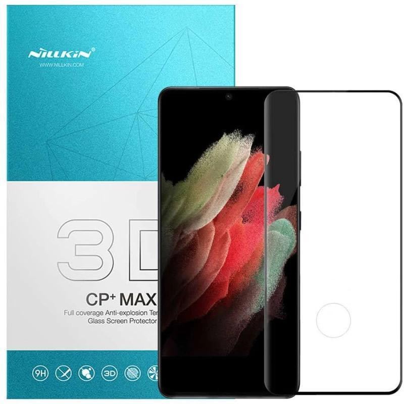 Nillkin Samsung G998 Galaxy S21 Ultra Glass screen CP+Max Black - зображення 1