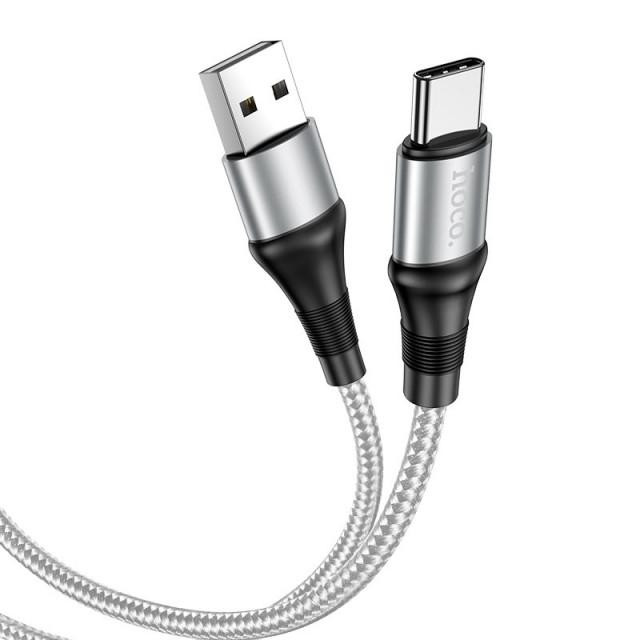 Hoco X50 USB Type-C 1m Gray - зображення 1