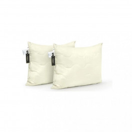MirSon Набор антиаллергенных средних подушек Eco-Soft 1620 Eco Light Cream  (2 шт) 50х70 см (2200002652131)