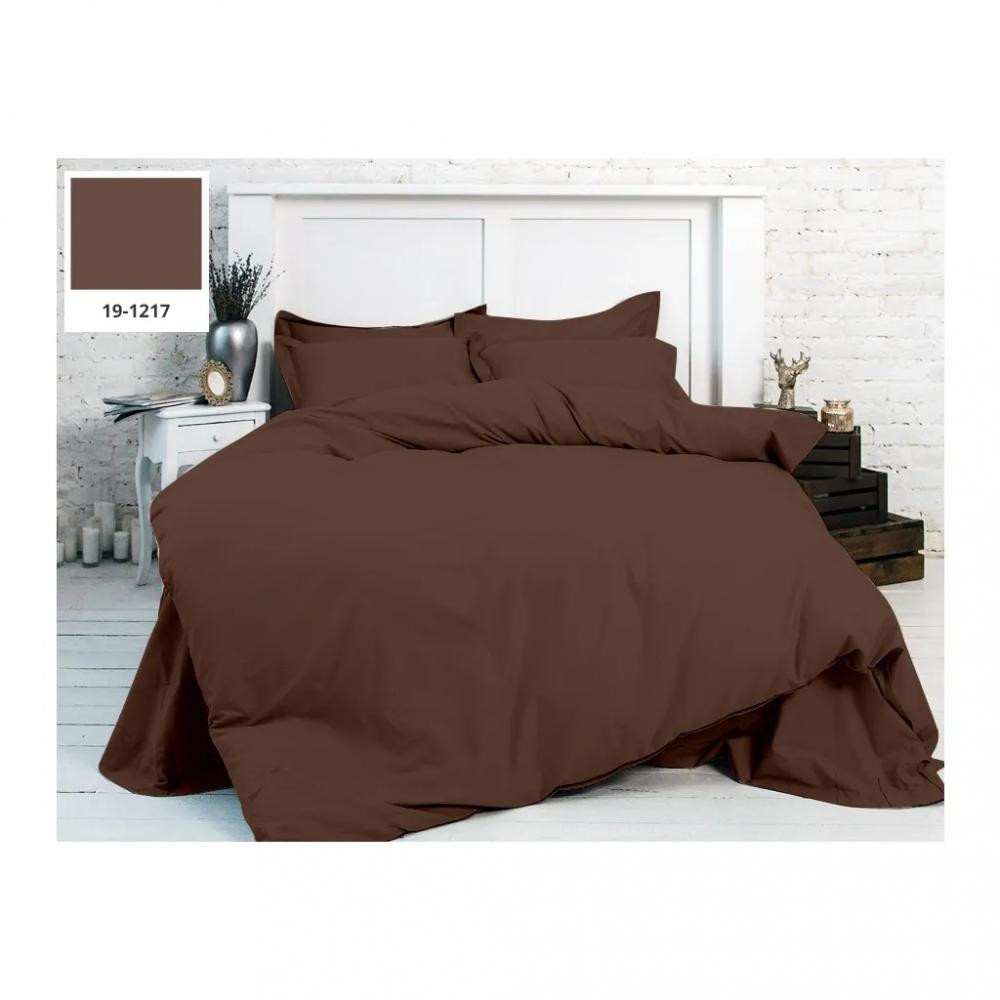 MirSon Простынь 19-1217 Chocolate Perla 150х220 (2200000953858) - зображення 1