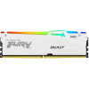 Kingston FURY 16 GB DDR5 6400 MHz Beast RGB White (KF564C32BWA-16) - зображення 1