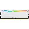 Kingston FURY 16 GB DDR5 6400 MHz Beast RGB White (KF564C32BWA-16) - зображення 2