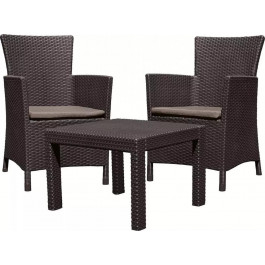   Allibert Rosario balcony Set коричневый (8711245130422)