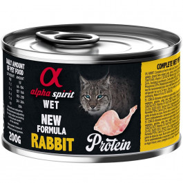 Alpha Spirit Rabbit for Adult Cats 200 г (as311285)