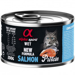 Alpha Spirit Salmon for Adult Cats 200 г (as311308)