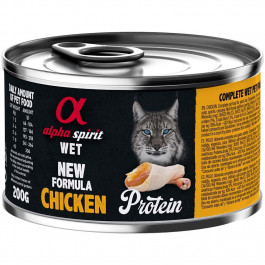 Alpha Spirit Chicken Adult Cat 200 г (as311209)