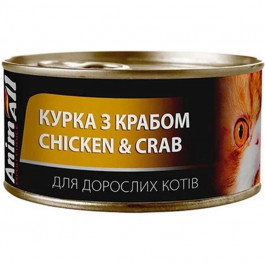 AnimAll курка з крабом 85 г (168322)