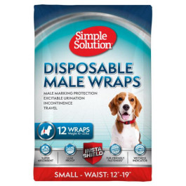 Simple Solution Washable Male Wrap - гигиенический поясок Симпл Солюшн для кобелей S (ss11537)