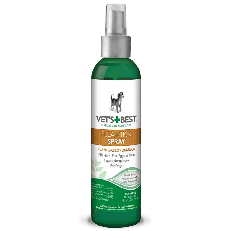 Vet's Best Flea+Tick Spray - спрей Вэт Бест от блох и клещей для собак 236 мл (vb10346) - зображення 1