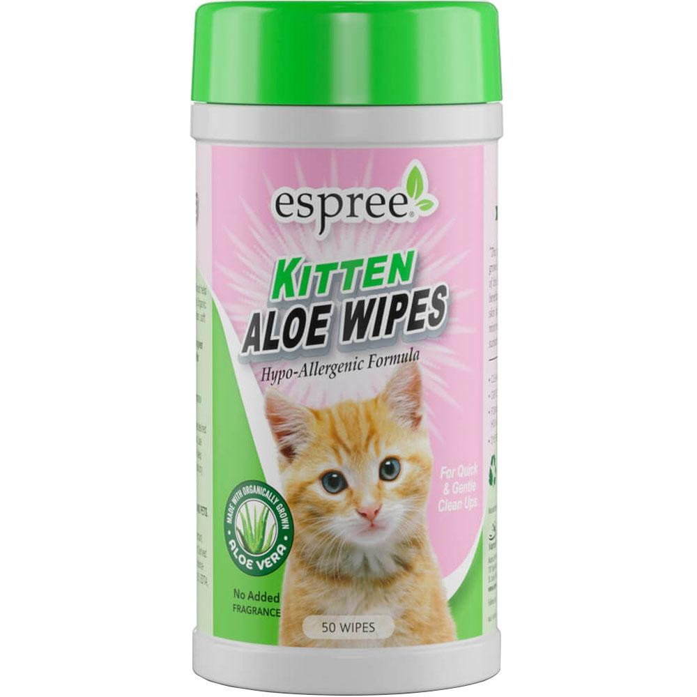 Espree Салфетки Kitten Wipes для котов 50 шт (е01420) - зображення 1