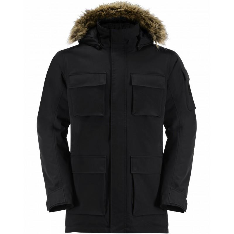 Jack Wolfskin Парка  Glacier Canyon Parka 1107674-6000 XXL Черная (4064993495591) - зображення 1