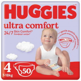   Huggies Ultra Comfort 4 для мальчиков 50 шт