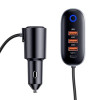 USAMS US-CC161 156W Fast Car Charger Black (CC161CC01) - зображення 2