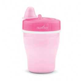   Nuvita Детский поильник 12м+ 200мл. с мягким носиком Розовый (NV1433Pink)