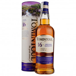   Tomintoul Віскі  Single Malt 16 років, 40%, 0,7 л (553213) (5021349700029)