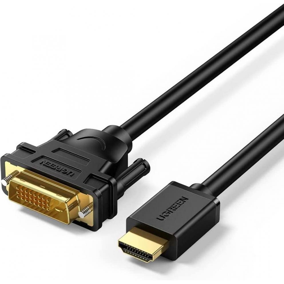 UGREEN HD106 HDMI to DVI 2m Black (10135) - зображення 1