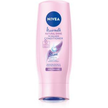 Nivea Hairmilk Natural Shine кондиціонер-догляд для втомленого та тьмяного  волосся  200 мл - зображення 1