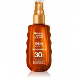 Garnier Ambre Solaire Ideal Bronze олійка для догляду та засмаги SPF 30 150 мл