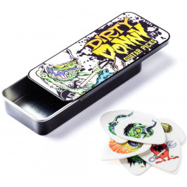 Dunlop Медиаторы DIRTY DONNY 1 BLACKLINE ART PICKS TIN .73MM