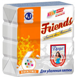   Friends Мыло хозяйственное против пятен 4х135 г (4820023364660)