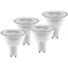   Yeelight GU10 Smart Bulb W1 Dimmable White 4-pack (YLDP004)