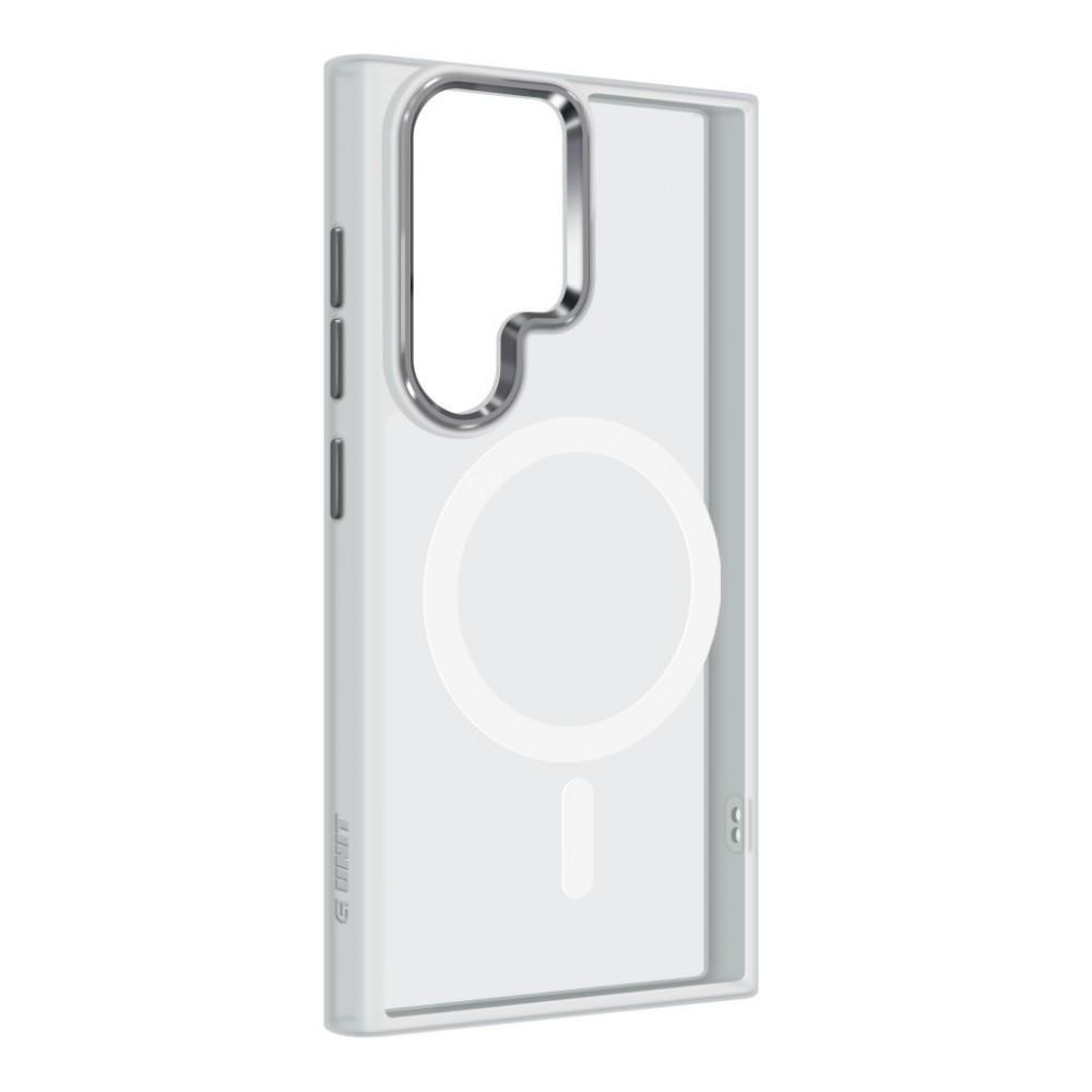 ArmorStandart Unit MagSafe Case Matte Clear Silver для Samsung S928 Galaxy S24 Ultra (ARM74869) - зображення 1