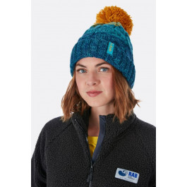   RAB Шапка  Braid Beanie Women's Коричневый-Синий