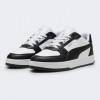 PUMA Чоловічі кеди низькі  Caven 2.0 Lux 39501604 44.5 (10UK) 29 см  Black- Silver- White (4099686582180) - зображення 2