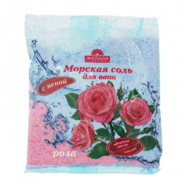 ЖЕЛАНА Морская соль для ванн  Роза с пеной 500г (4820091140234)