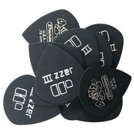   Dunlop Медіатори Tortex Pitchblack Jazz III 0.73мм (12 шт)