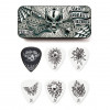 Dunlop Медиаторы James Hetfield Signature Pick Tin 0.88мм в металлическом кейсе с различным рисунком (6 шт) - зображення 1