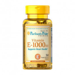   Puritan's Pride Vitamin E-1000 IU 50 Softgels