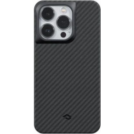   Pitaka MagEZ Case 3 Twill 1500D for iPhone 14 Pro Black/Grey (KI1401P)