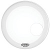 Evans BD22RSW 22" EQ3 RESO SMOOTH WHITE Резонаторный пластик для бас-барабана - зображення 1