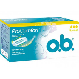   o.b. Женские гигиенические тампоны O.b. ProComfort SilkTouch Normal 16 шт.