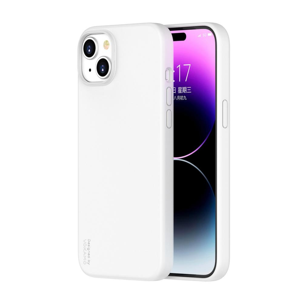 VOKAMO Silicone Case з MagSafe White для iPhone 15 (NVK010820) - зображення 1