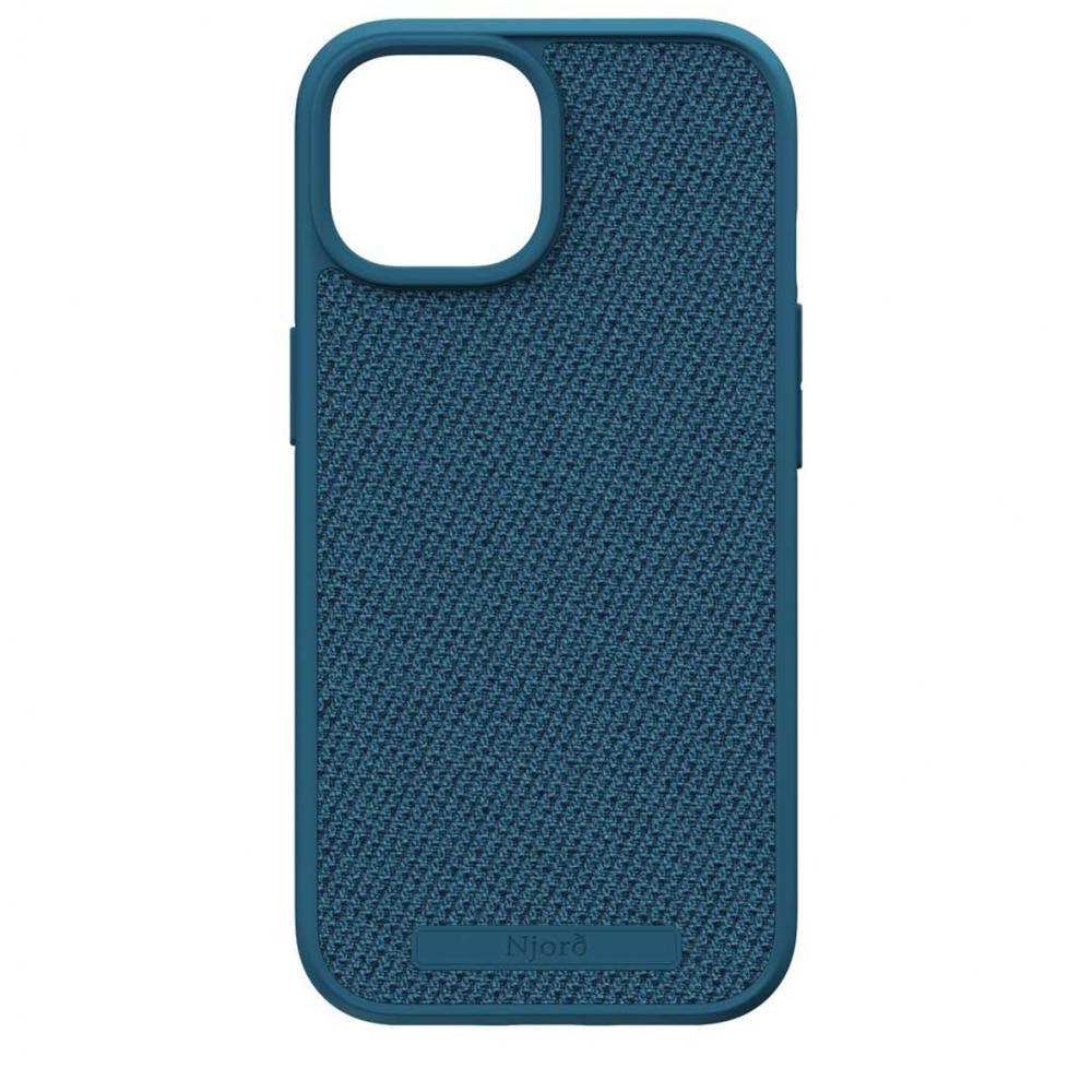 Njord Fabric MagSafe Case for iPhone 15 - Deep Sea (NA51FA01) - зображення 1