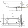 Kolo Opal Plus 170x70 (XWP137000N) - зображення 3