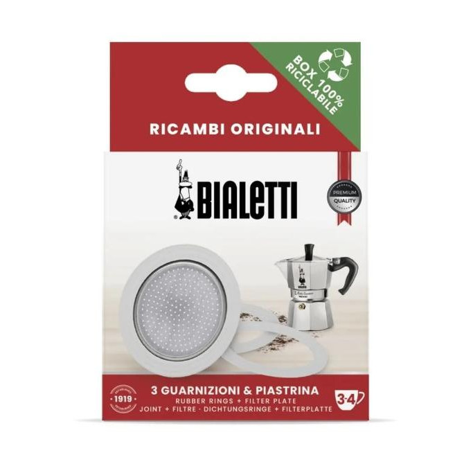 Bialetti Запчасти для гейзерной кофеварки  (3,4 чашки) (018491) - зображення 1