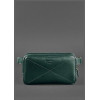 BlankNote Сумка поясная кожаная  Dropbag Maxi BN-BAG-20-malachite Зеленая - зображення 1