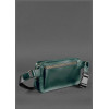 BlankNote Сумка поясная кожаная  Dropbag Maxi BN-BAG-20-malachite Зеленая - зображення 5