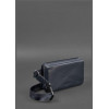 BlankNote Сумка поясная кожаная  DropBag minі BN-BAG-6-navy-blue Синяя - зображення 2