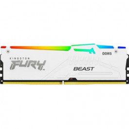   Kingston FURY 32 GB DDR5 6400 MHz Beast RGB EXPO White (KF564C32BWEA-32)