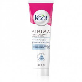 Veet Silk & Fresh крем для ніг для депіляції для чутливої шкіри алое вера та вітамін E 100 мл