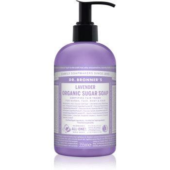 Dr. Bronner's Lavender рідке мило для тіла та волосся  355 мл - зображення 1