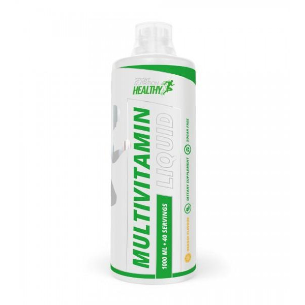 MST Nutrition Healthy Multivitamin Liquid 1000 мл - Апельсин - зображення 1